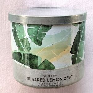 White Barn Bath And Body Works Sugared Lemon Zest Candle